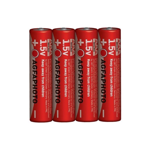 Dárek - AgfaPhoto zinková baterie AAA, 4ks v ceně 99,- Kč