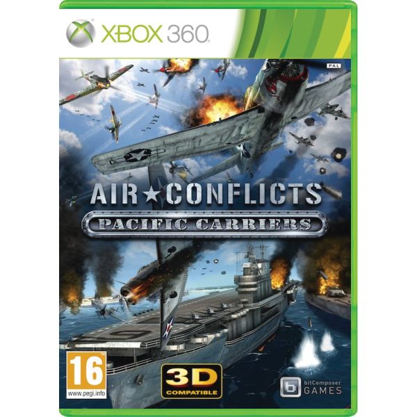 Air Conflicts: Pacific Carriers[XBOX 360]-BAZAR (použité zboží)