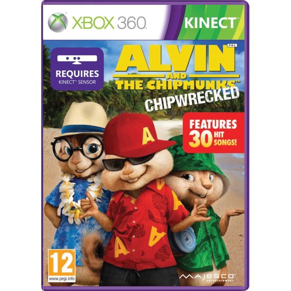 Alvin and the Chipmunks: Chipwrecked[XBOX 360]-BAZAR (použité zboží)