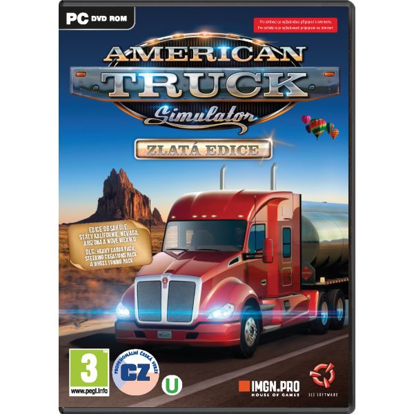 American Truck Simulator CZ (Zlatá edice) American Truck Simulator CZ (Zlatá edice)