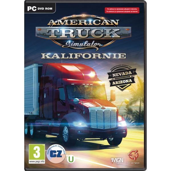 American Truck Simulator: Kalifornie CZ