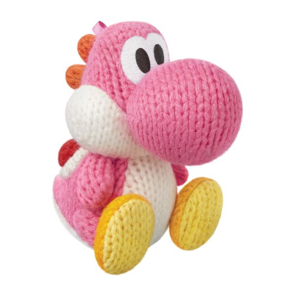 amiibo Pink Yarn Yoshi (Yoshi 's Woolly World)