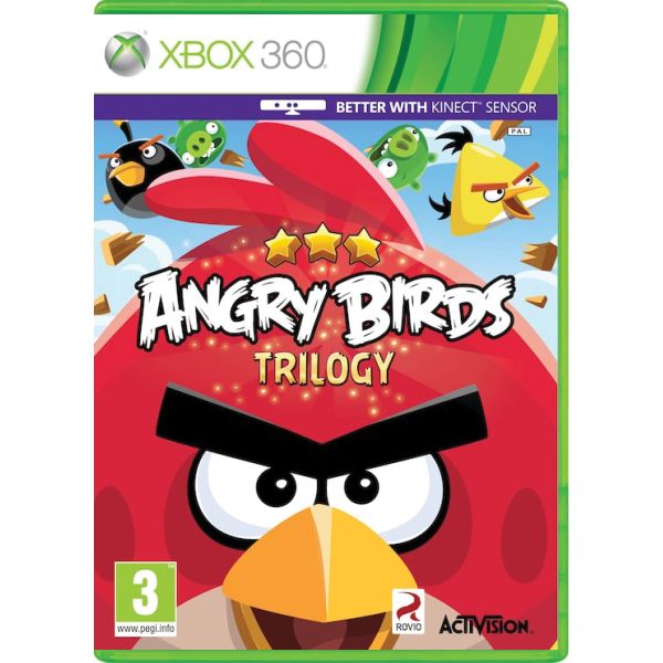 Angry Birds Trilogy[XBOX 360]-BAZAR (použité zboží)