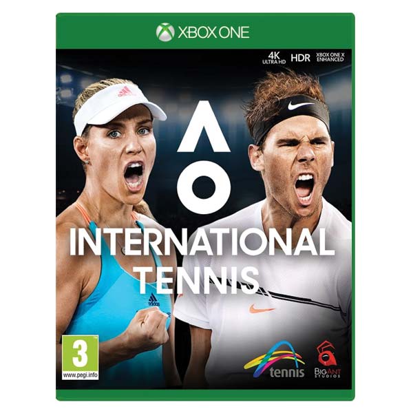 AO International Tennis[XBOX ONE]-BAZAR (použité zboží)