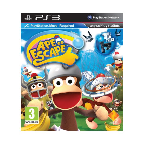 Ape Escape [PS3] - BAZAR (použité zboží)