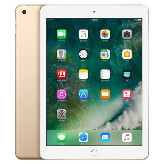 Apple iPad (2017), 32GB | 
 Gold, Třída A +-použité, záruka 12 měsíců