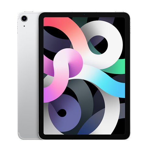 Apple iPad Air 10.9" (2020), Wi-Fi + Cellular, 64GB, Silver, Třída A - použité, záruka 12 měsíců