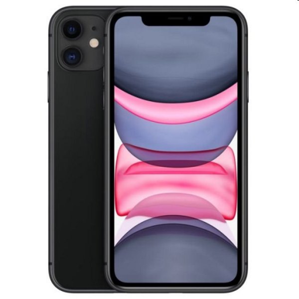 Apple iPhone 11, 128GB | Black, Třída C - použité zboží, záruka 12 měsíců