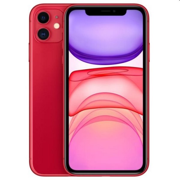 Apple iPhone 11, 64GB | Red, Třída C - použité, záruka 12 měsíců