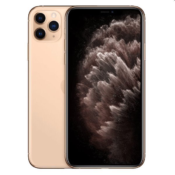 Apple iPhone 11 Pro Max 256GB, gold, Třída C - použité, záruka 12 měsíců