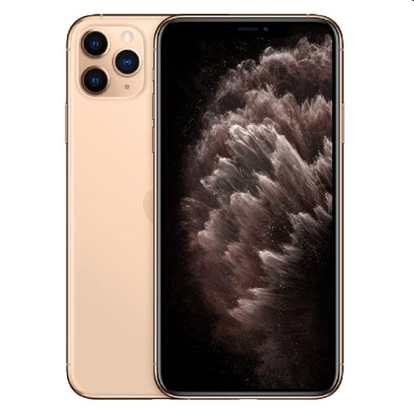 Apple iPhone 11 Pro Max, 64GB | Gold, Třída C - použité, záruka 12 měsíců