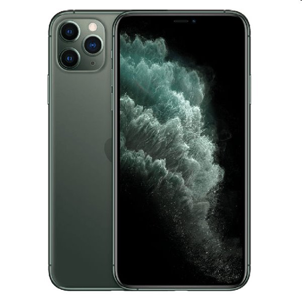 Apple iPhone 11 Pro Max, 64GB | Midnight Green, Třída B - použitý, záruka 12 měsíců