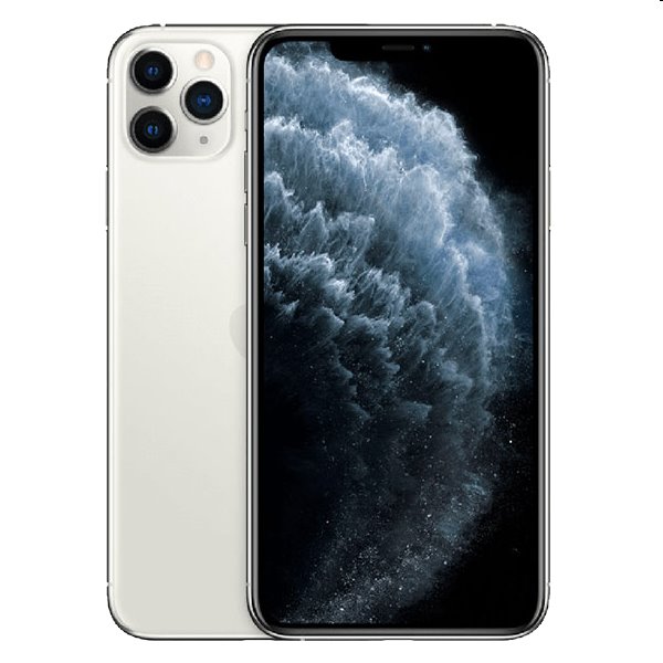 Apple iPhone 11 Pro Max 64GB, silver, Třída C - použité, záruka 12 měsíců Apple iPhone 11 Pro Max 64GB, silver, Třída C - použité, záruka 12 měsíců