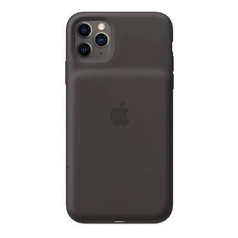 Apple iPhone 11 Pro Max Smart Battery Case with Wireless Charging, black