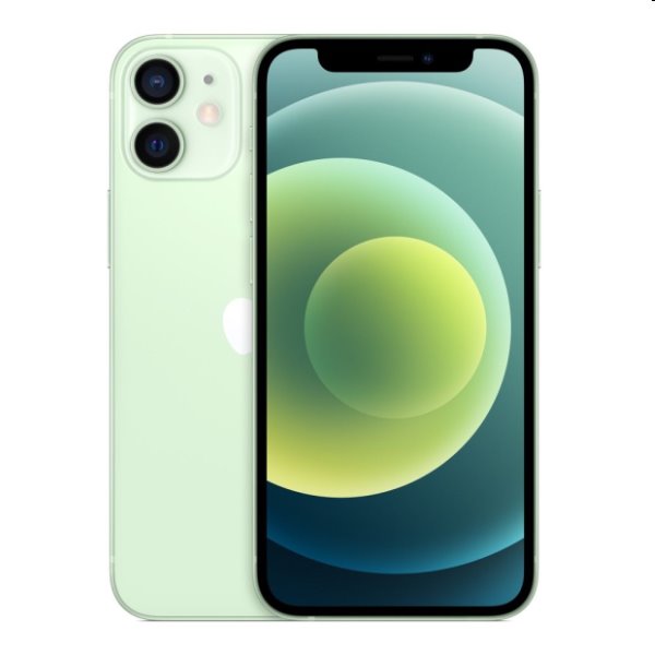 Apple iPhone 12 mini 128GB, green, Trieda A - použité, záruka 12 mesiacov