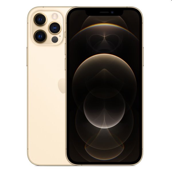 Apple iPhone 12 Pro 128GB, gold, Třída A - použité, záruka 12 měsíců