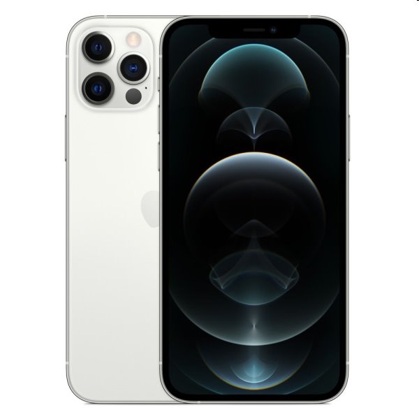 Apple iPhone 12 Pro, 256GB, stříbrný, Třída C - použité, záruka 12 měsíců Apple iPhone 12 Pro, 256GB, stříbrný, Třída C - použité, záruka 12 měsíců
