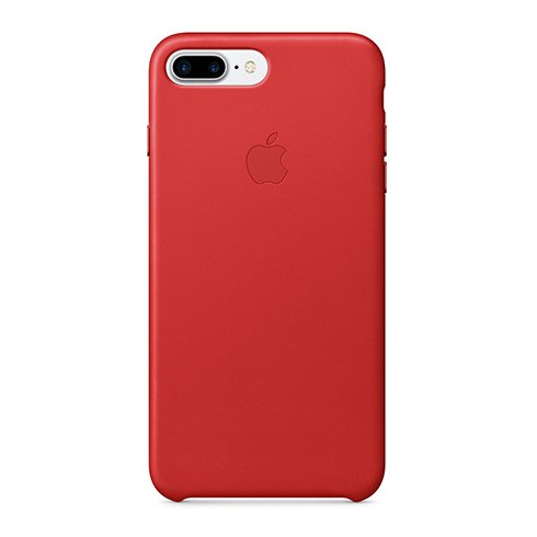 
Apple iPhone 7/8 Plus Leather Case-Red