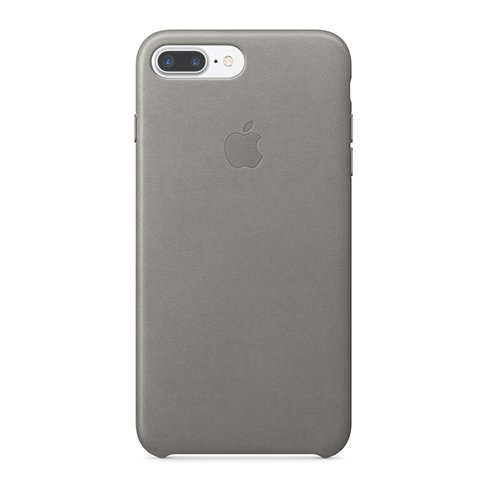Apple iPhone 7 / 8 Plus Leather Case - Storm Gray