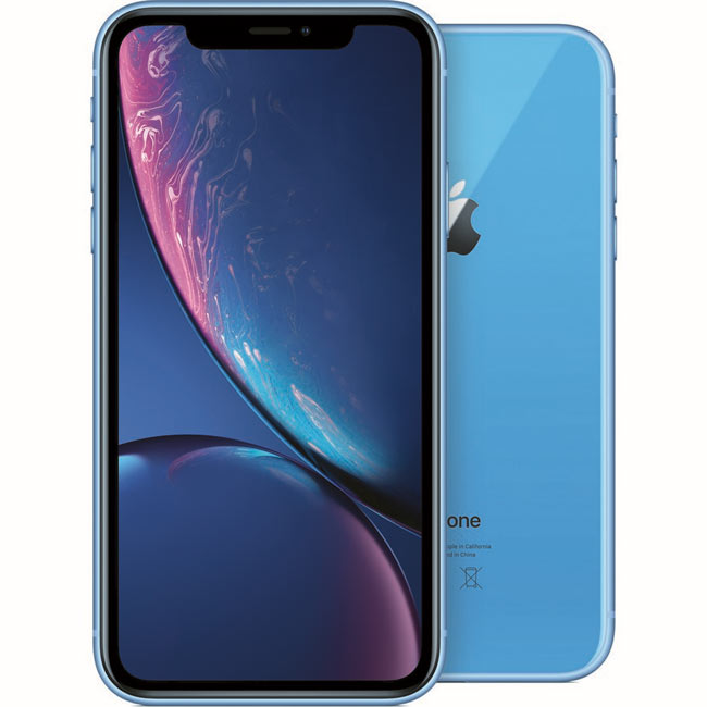 iPhone XR, 128GB, blue