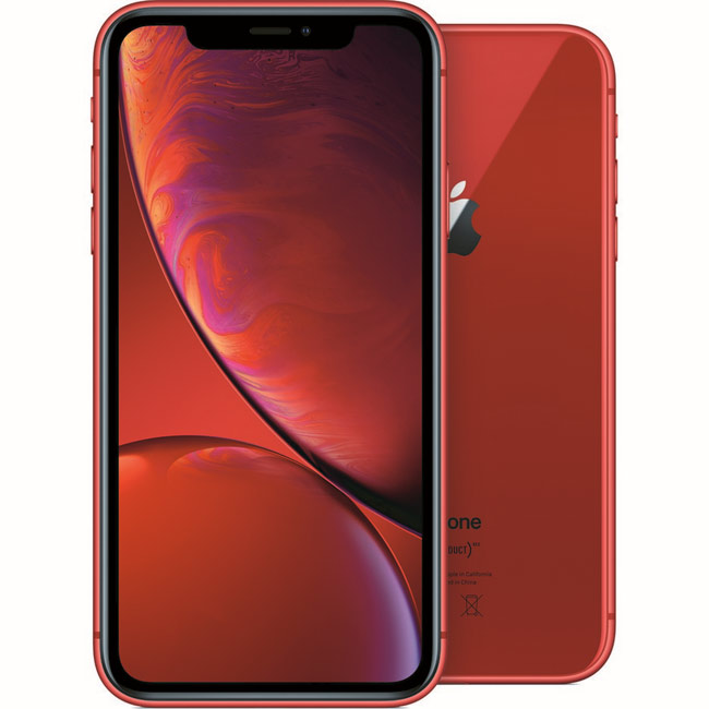 iPhone XR, 128GB, red