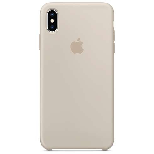 
Apple iPhone XS Max Silicone Case-Stone