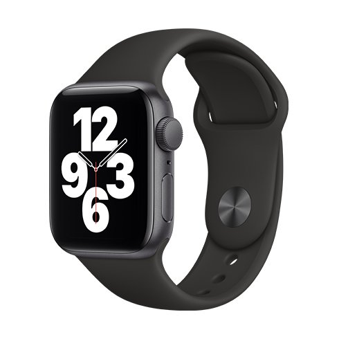 Apple Watch SE GPS, 44mm Space Gray, Třída C - použité, záruka 12 měsíců