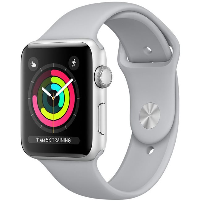 Apple Watch Series 3 GPS, 42mm | 
 Space Gray, Třída B-použité, záruka 12 měsíců