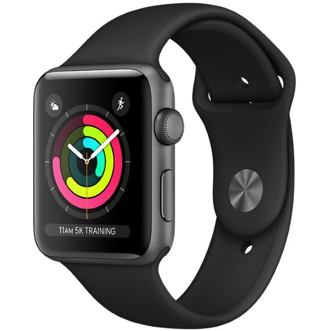 Apple Watch Series 3, SPORT, 42mm |
Space Gray, Třída A +-použité, záruka 12 měsíců Apple Watch Series 3, SPORT, 42mm |
Space Gray, Třída A +-použité, záruka 12 měsíců