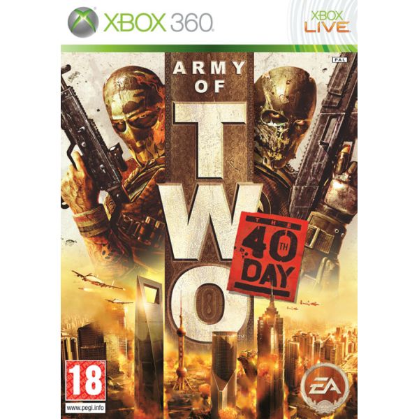 Army of Two: The 40th Day-XBOX 360-BAZAR (použité zboží)