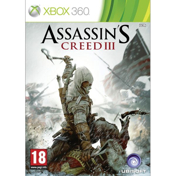 Assassins Creed 3 CZ-XBOX 360-BAZAR (použité zboží)