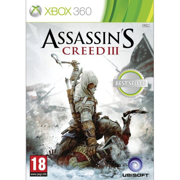 Assassins Creed 3[XBOX 360]-BAZAR (použité zboží)