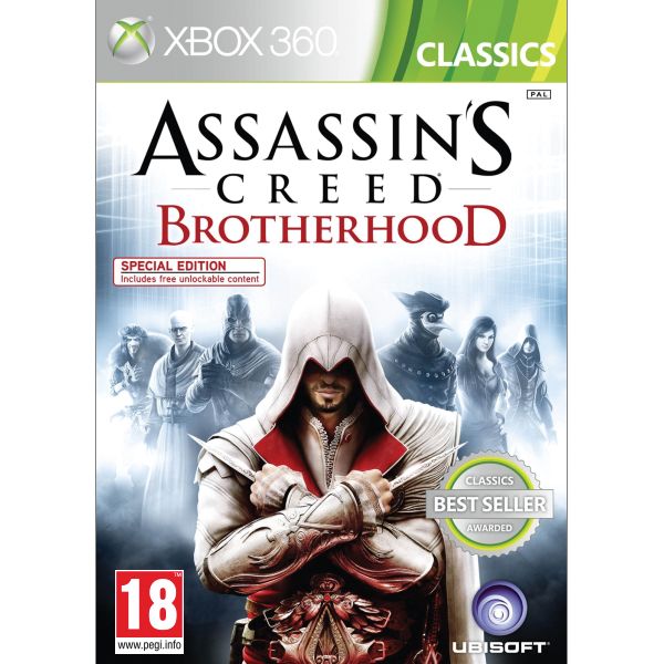 Assassins Creed: Brotherhood-XBOX 360-BAZAR (použité zboží) Assassins Creed: Brotherhood-XBOX 360-BAZAR (použité zboží)