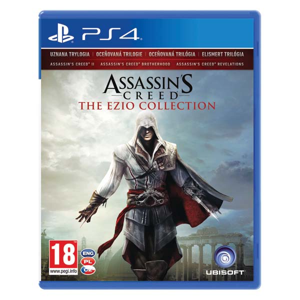 Assassins Creed CZ (The Ezio Collection)[PS4]-BAZAR (použité zboží)
