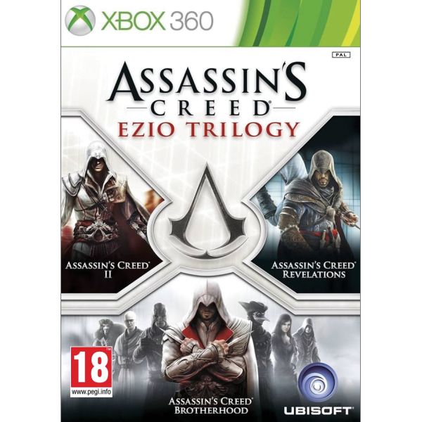 Assassins Creed (Ezio Trilogy)[XBOX 360]-BAZAR (použité zboží)