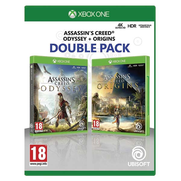 Assassin's Creed: Odyssey & Assassin's Creed: Origins (Double Pack) [XBOX ONE] - BAZAR (použité zboží)
