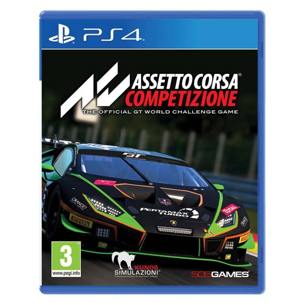 Assetto Corsa Competizione[PS4]-BAZAR (použité zboží)