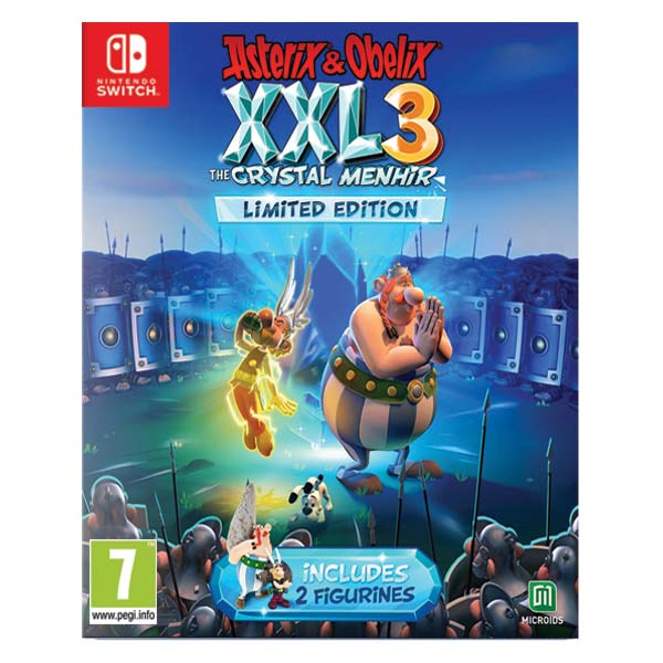 Asterix & Obelix XXL 3: The Crystal Menhir (Limited Edition)[NSW]-BAZAR (použité zboží)