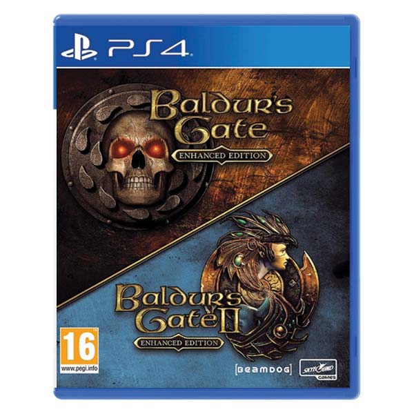 Baldurs’s Gate (Enhanced Edition) + Baldurs' s Gate 2 (Enhanced Edition)[PS4]-BAZAR (použité zboží)