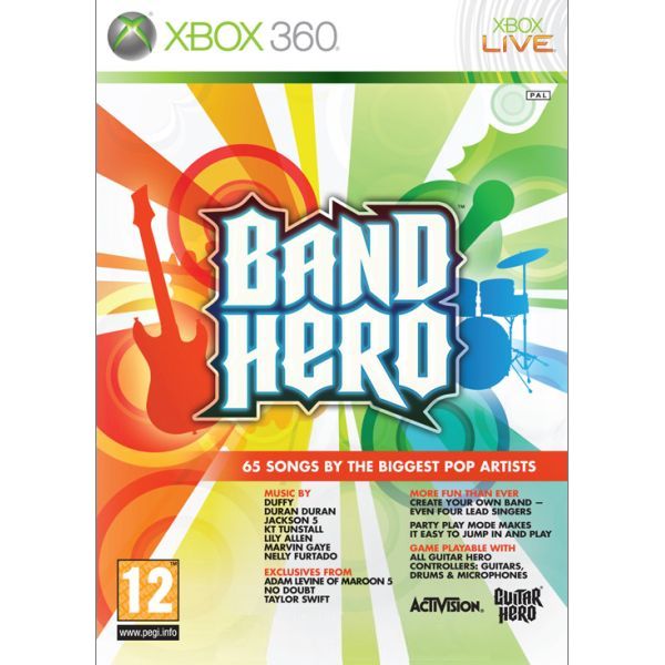 Band Hero[XBOX 360]-BAZAR (použité zboží)