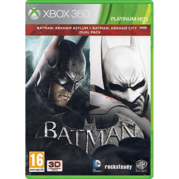 Batman: Arkham Asylum + Batman: Arkham City (Dual Pack) Batman: Arkham Asylum + Batman: Arkham City (Dual Pack)