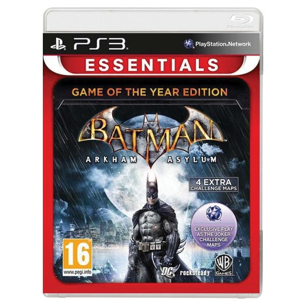 Batman: Arkham Asylum (Game of the Year Edition)[PS3]-BAZAR (použité zboží)