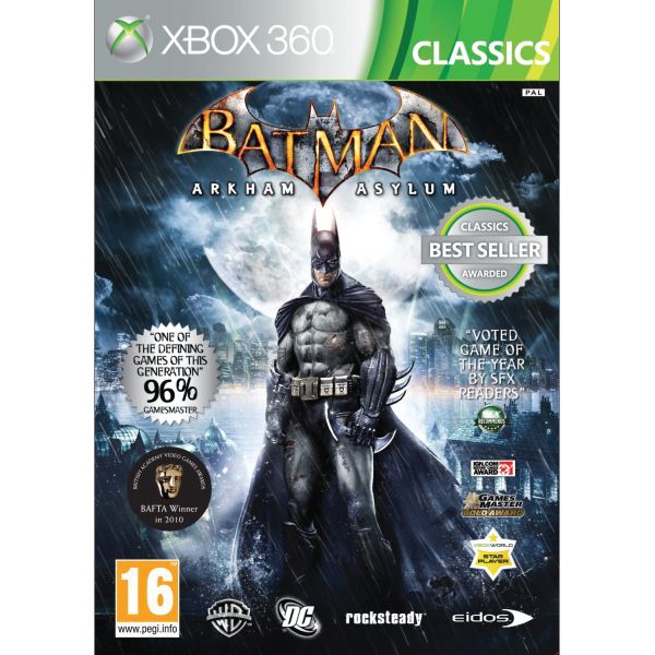 Batman: Arkham Asylum[XBOX 360]-BAZAR (použité zboží)