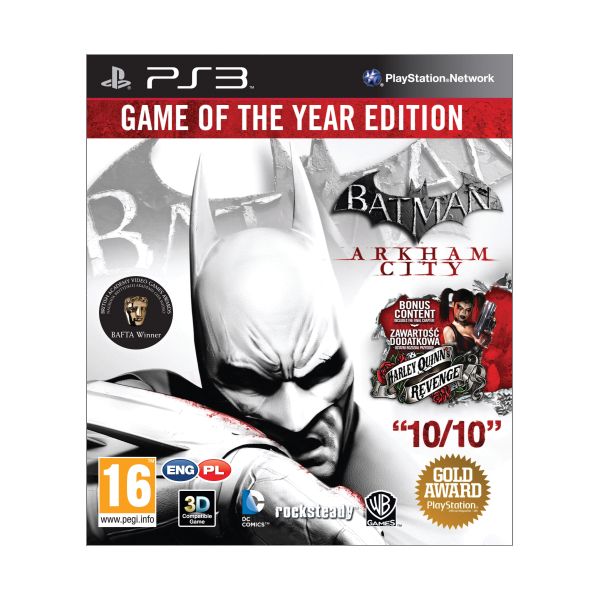 Batman: Arkham City (Game of the Year Edition)[PS3]-BAZAR (použité zboží)