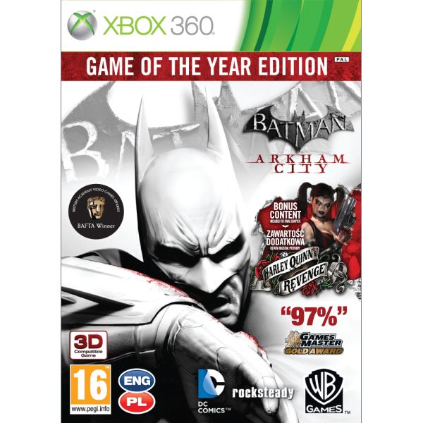 Batman: Arkham City (Game of the Year Edition)[XBOX 360]-BAZAR (použité zboží)