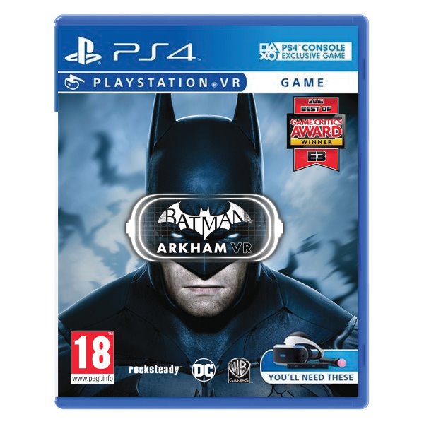 Batman: Arkham VR[PS4]-BAZAR (použité zboží)