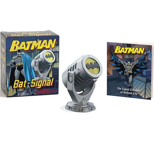 Batman: Bat Signal and Illustrated Book (Miniature Editions) Batman: Bat Signal and Illustrated Book (Miniature Editions)