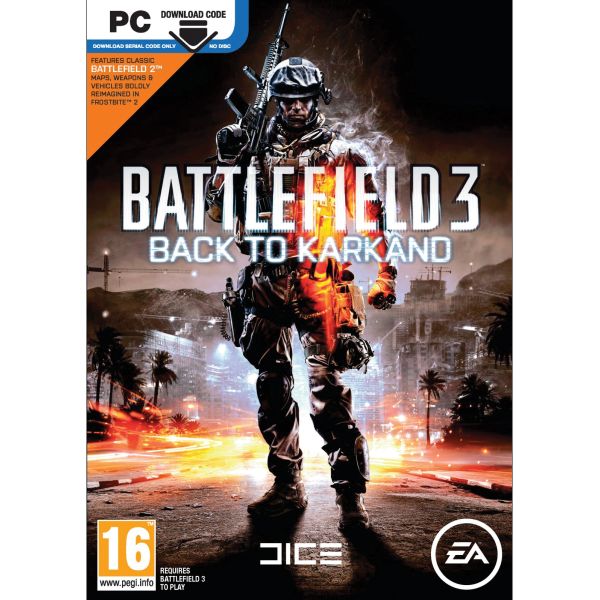 Battlefield 3: Back to Karkand CZ (CD-Key)