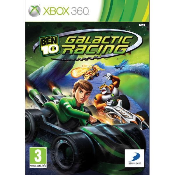 Ben 10: Galactic Racing[XBOX 360]-BAZAR (použité zboží)