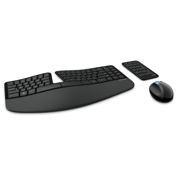 Bezdrátová klávesnice a myš Microsoft Sculpt Ergonomic Desktop